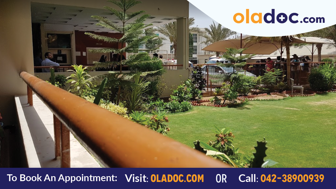 Garden at Patel Hospital Karachi